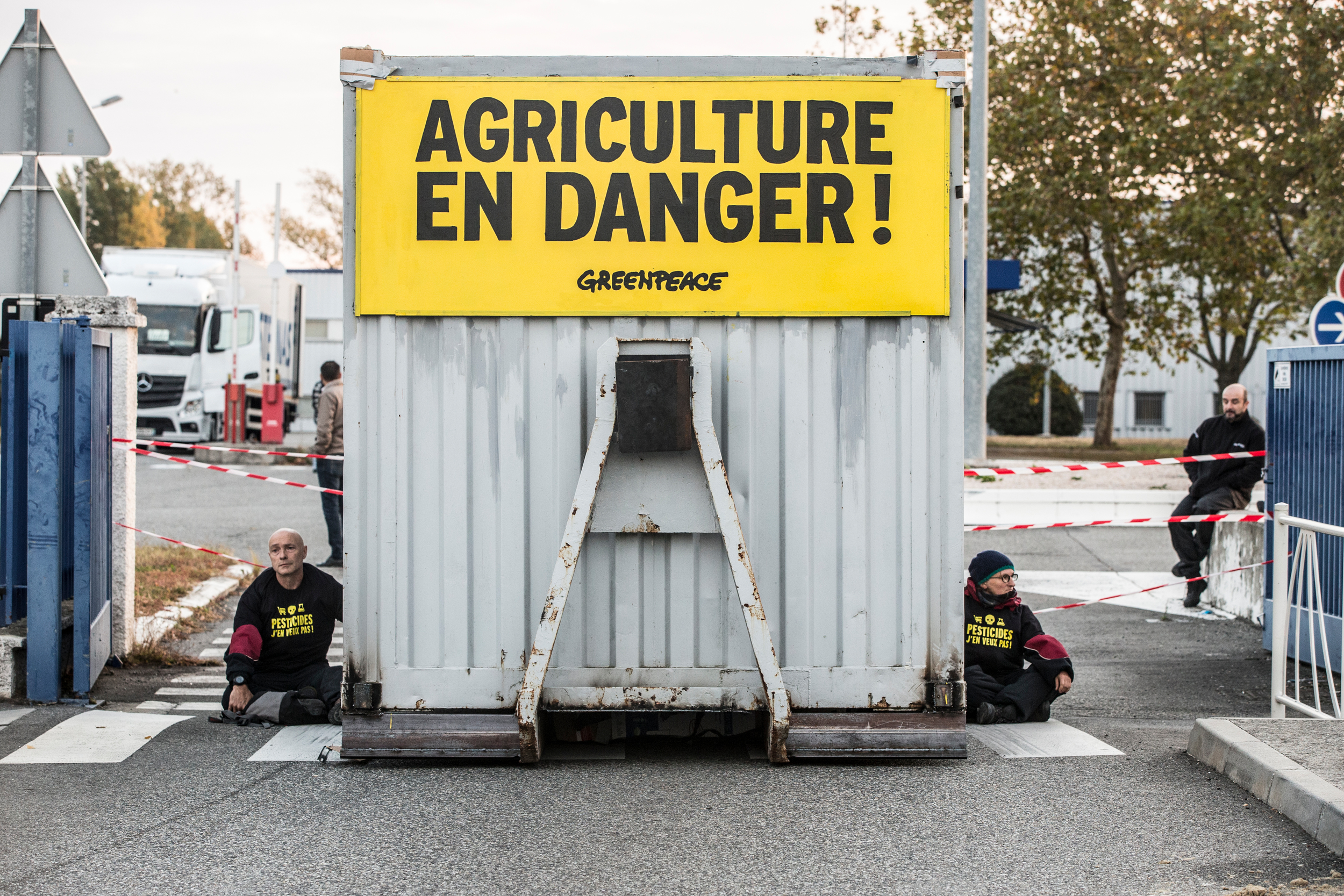 Action de Greenpeace pour l’agriculture
